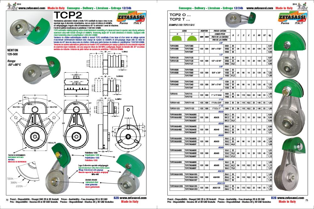 ROTARY DRIVE CHAIN TENSIONER